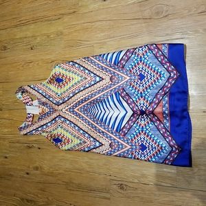 Bisou Bisou colorful dress mini great condition sz 6